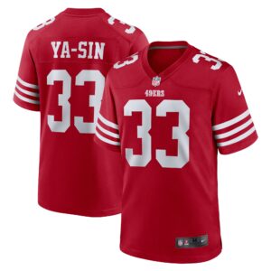 Rock Ya-Sin San Francisco 49ers Team Game Jersey -  Scarlet