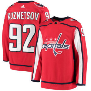 Evgeny Kuznetsov Washington Capitals  Home Authentic Player Jersey - Red
