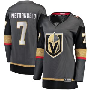 Alex Pietrangelo Vegas Golden Knights Women's Alternate Premier Breakaway Player Jersey - Gray