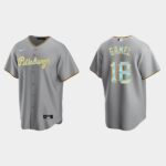Men's Pittsburgh Pirates #18 Ben Gamel 2022 Father's Day Gray Jersey