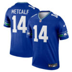 DK Metcalf Seattle Seahawks  Throwback Legend Player Jersey - Royal