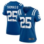 Rodney Thomas II Indianapolis Colts  Women's Game Player Jersey - Royal