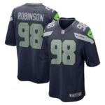Alton Robinson Seattle Seahawks  Game Jersey - College Navy