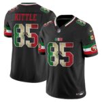 George Kittle # 85 San Francisco 49ers Mexico Vapor Limited Jersey V4 - All Stitched