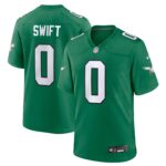 D'Andre Swift Philadelphia Eagles  Youth Alternate Player Game Jersey - Kelly Green