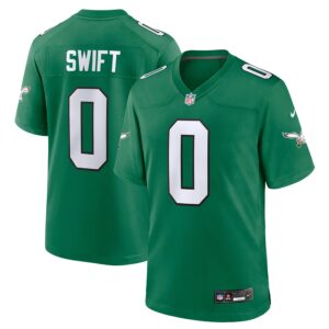 D'Andre Swift Philadelphia Eagles  Youth Alternate Player Game Jersey - Kelly Green