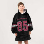 Kid 85 Arizona Football Unisex Blanket Hoodie