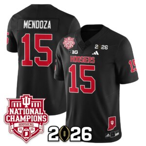 Fernando Mendoza #15 Indiana Hoosiers Vapor Limited Football Jersey - 2025 National Champions - All Stitched