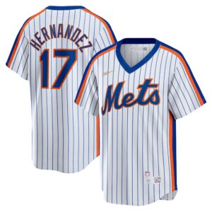 Men's New York Mets Keith Hernandez  White Home Cooperstown Collection Player Jersey