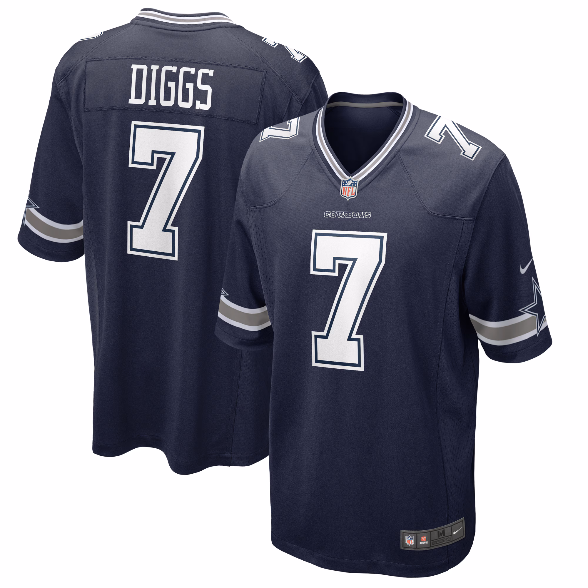 Trevon Diggs Dallas Cowboys Game Jersey - Navy