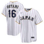 Shohei Ohtani #16 Japan Baseball 2026 World Baseball Classic Home Stadium Jersey - White
