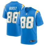Hayden Hurst Los Angeles Chargers  Game Jersey -  Powder Blue