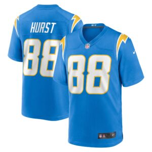 Hayden Hurst Los Angeles Chargers  Game Jersey -  Powder Blue