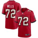 Josh Wells Tampa Bay Buccaneers  Game Jersey - Red