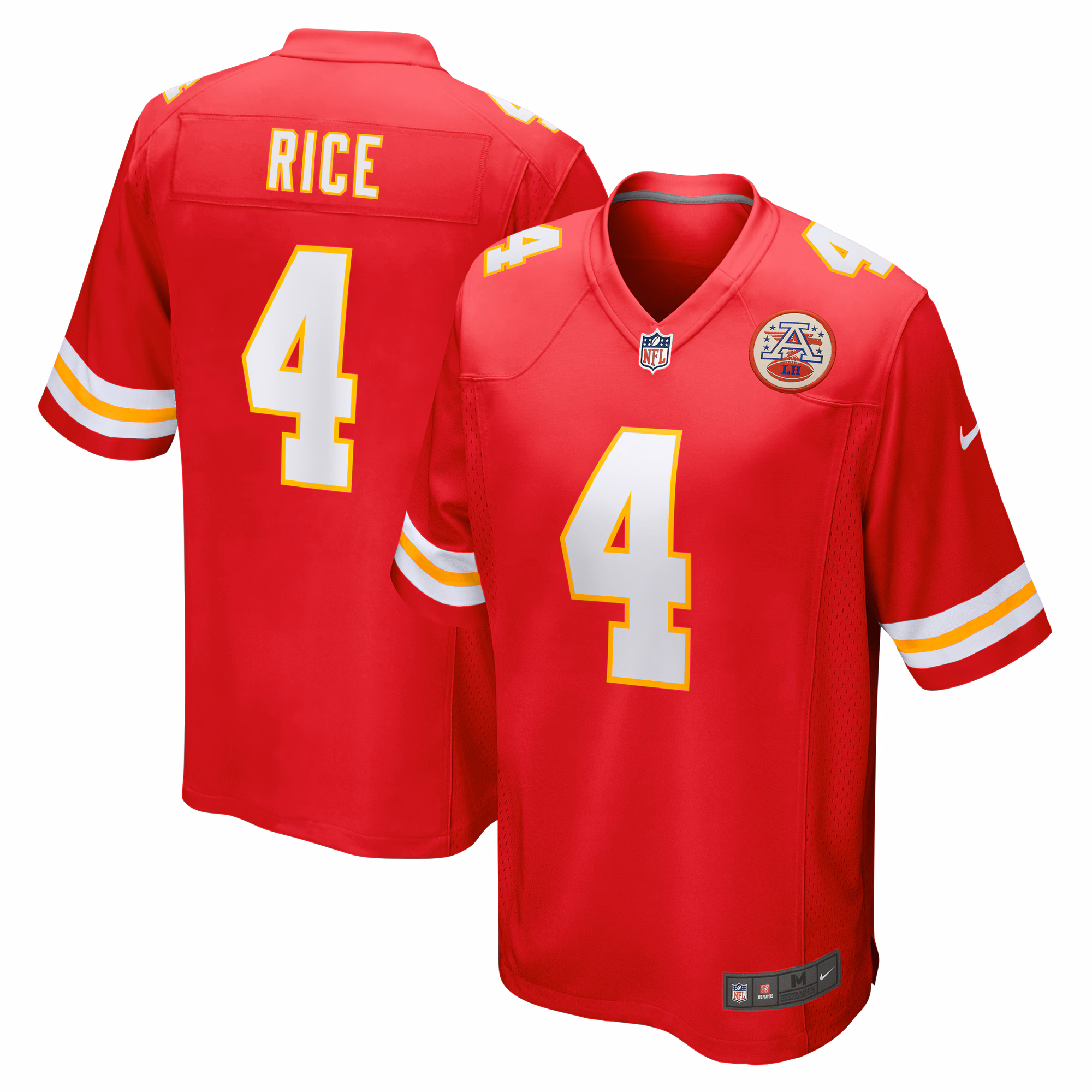 Rashee Rice Kansas City Chiefs  Game Jersey -  Red