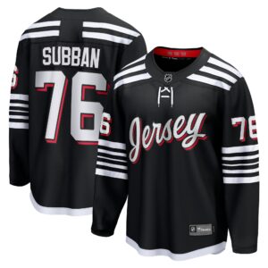 P.K. Subban New Jersey Devils Alternate Premier Breakaway Player Jersey - Black