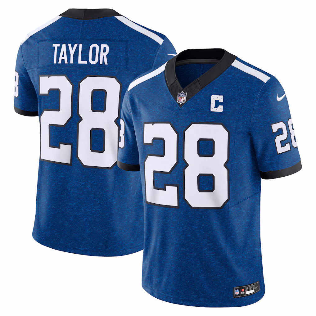 Jonathan Taylor #28 Indianapolis Colts Vapor F.U.S.E. Limited Jersey - Blue