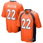 Kareem Jackson Denver Broncos  Game Jersey - Orange