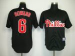 Philadelphia Phillies #6 Ryan Howard Black Stitched Jersey