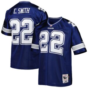 Emmitt Smith Dallas Cowboys  1996 Authentic Retired Player Jersey - Navy