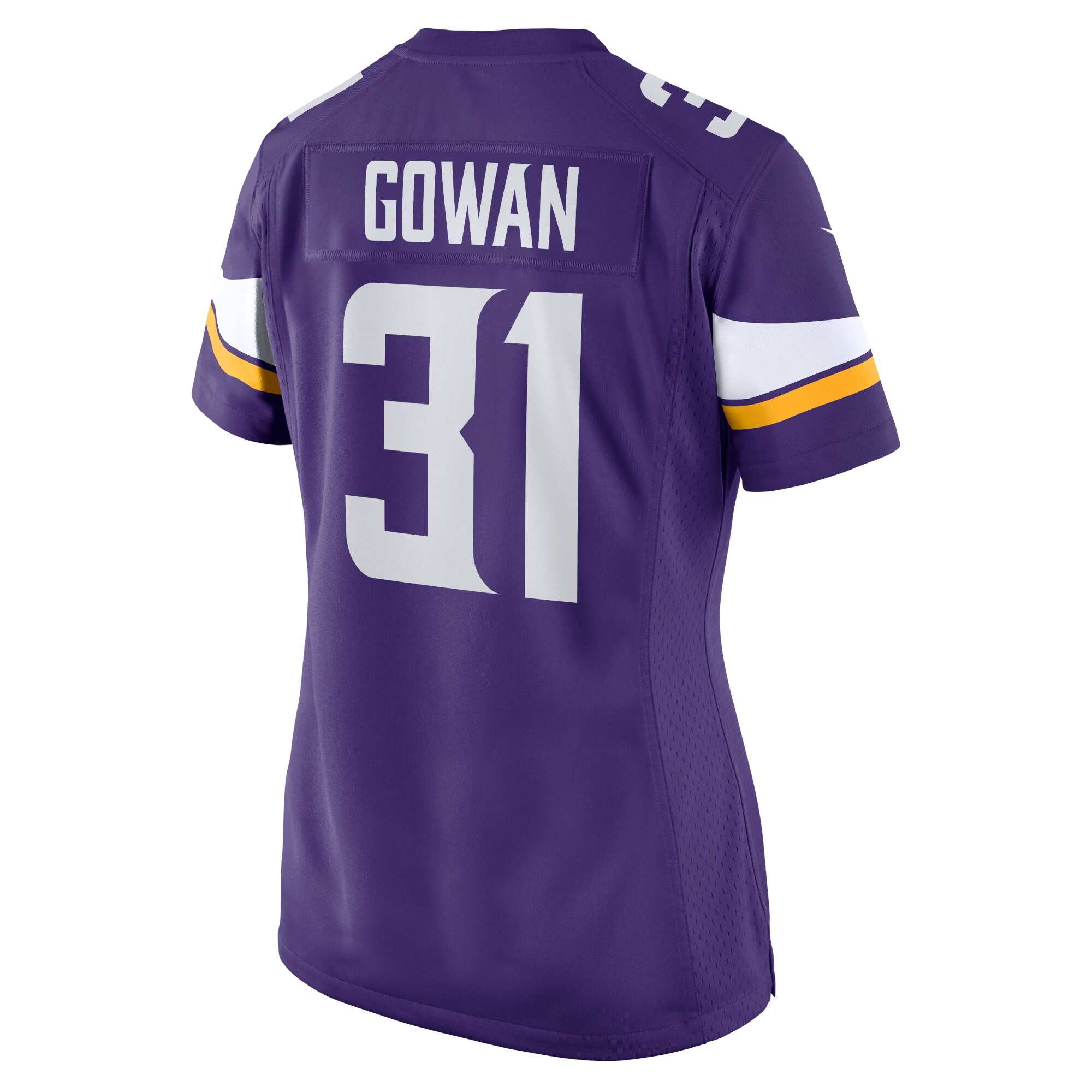 Tay Gowan Minnesota Vikings Women's Home Game Player Jersey - Purple - Image 3