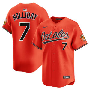Jackson Holliday #7 Baltimore Orioles Vapor Premier Limited Jersey - All Stitched