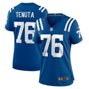 Luke Tenuta Indianapolis Colts  Women's Game Player Jersey - Royal