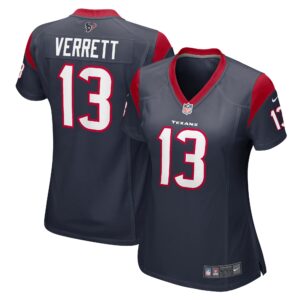 Jason Verrett Houston Texans Women's  Game Jersey -  Navy