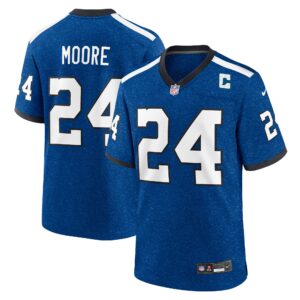 Lenny Moore Indianapolis Colts  Indiana Nights Alternate Game Jersey - Royal