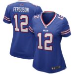 Joe Ferguson Buffalo Bills Women's Game Retired Player Jersey - Royal