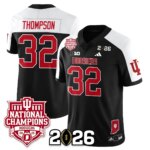 Anthony Thompson #32 Indiana Hoosiers Vapor Limited Football Jersey - 2025 National Champions - All Stitched