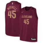 Donovan Mitchell Cleveland Cavaliers Youth 2022/23 Swingman Jersey - Icon Edition - Wine