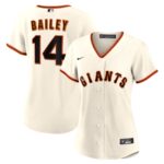 Women's San Francisco Giants Patrick Bailey #14 Cream Home Replica Jersey