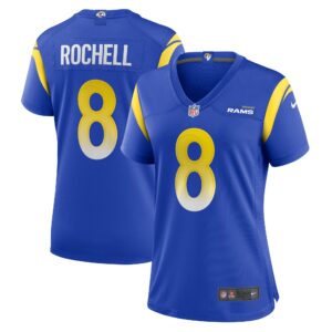 Robert Rochell Los Angeles Rams  Women's Home Game Jersey - Royal