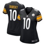 Mitchell Trubisky Pittsburgh Steelers  Women's Game Jersey - Black