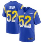 Terrell Lewis Los Angeles Rams  Game Jersey - Royal