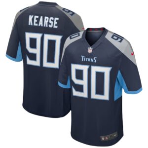 Jevon Kearse Tennessee Titans Game Retired Player Jersey - Navy