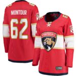 Brandon Montour Florida Panthers Women's Home Breakaway Player Jersey - Red
