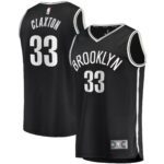 Nicolas Claxton Brooklyn Nets  Fast Break Player Jersey - Icon Edition - Black