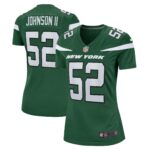 Jermaine Johnson II New York Jets  Women's Game Player Jersey - Gotham Green