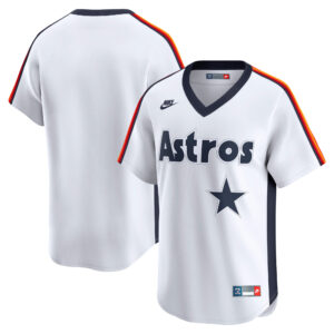 Houston Astros White Cooperstown Collection Limited Jersey