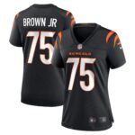 Orlando Brown Jr. Cincinnati Bengals  Women's Team Game Jersey - Black