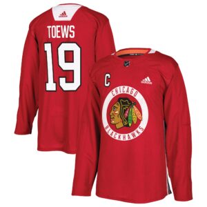 Jonathan Toews Chicago Blackhawks  Practice Player Jersey - Red