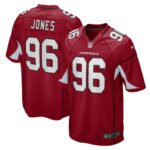 Manny Jones Arizona Cardinals  Game Player Jersey - Cardinal