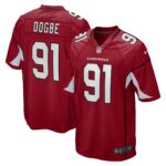 Michael Dogbe Arizona Cardinals  Game Jersey - Cardinal