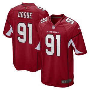 Michael Dogbe Arizona Cardinals  Game Jersey - Cardinal