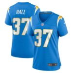 Kemon Hall Los Angeles Chargers  Women's Game Jersey - Powder Blue