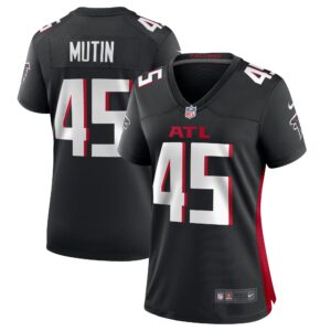 Donavan Mutin Atlanta Falcons Women's  Game Jersey -  Black