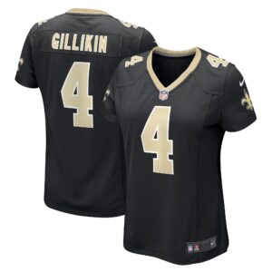 Blake Gilikin New Orleans Saints  Women's Game Player Jersey - Black