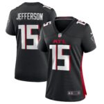 Van Jefferson Atlanta Falcons Women's  Game Jersey -  Black